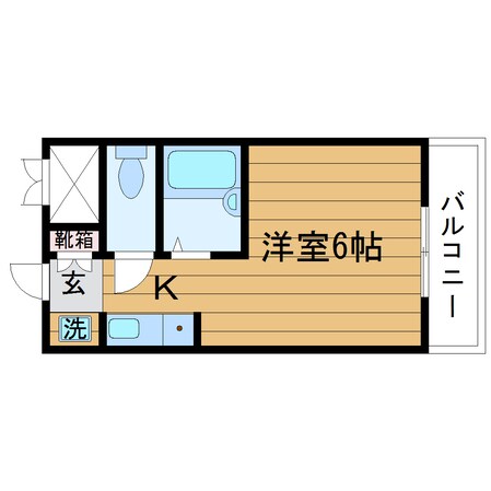 日の出プラザⅡ号館の物件間取画像